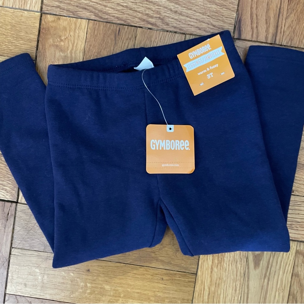Gymboree Navy Cozy Leggings
